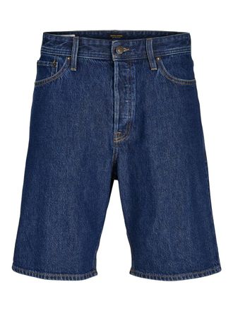 Jack & Jones Relaxshorts JACK & JONES JJIALEX JJORIGINAL SHORTS SBD 300 SN, Herren, Gr. L, N-Gr, blau (blau denim pack:sbd 606), Web, Obermaterial: 100% Baumwolle,