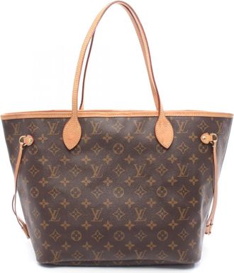 Louis Vuitton Brown Monogram Pvc Leather Tote Bag (Pre-Owned)