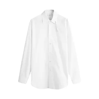 Alexander McQueen Heren, Overhemden, Wit, Maat: M