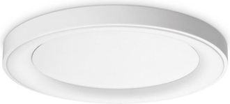 Ideal Lux Plafoniera Contemporanea Planet Metallo Bianco Led Integrato 33W 3000K Ip20
