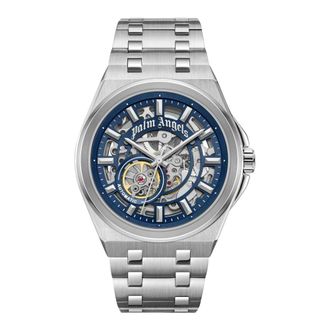 Palm Angels Pmwgl0000502 Automatisch Horloge - Heren - Accessoires - Grijs - Maat: ONE Size