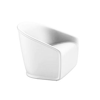 Plust Sill&oacute;n De Dise&ntilde;o Moderno Exterior Jard&iacute;n Bar Restaurante Settembre - Blanco