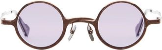 Kuboraum Zonnebril - unisex - Zonnebrillen - Bruin - 39 MM - Accessoires