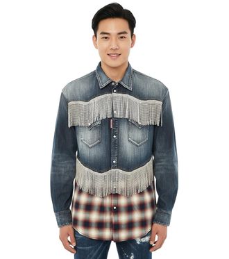 Dsquared2 Multicolor Slim Check Shirt