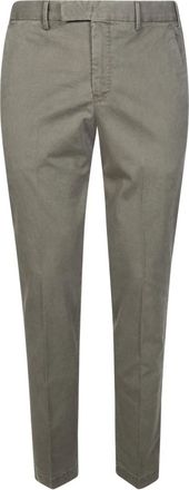 PT01 Pantalone Master Chino Base - Heren - Chinos - Groen - S - Leer - Broeken
