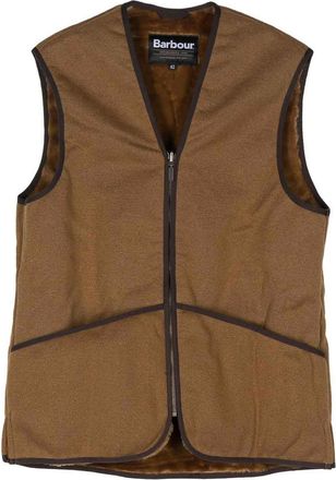 Barbour Brown Fleece Vest