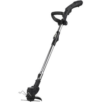 OEM Cortasetos Inal&aacute;mbrico Con Bater&iacute;a, Cortasetos Telesc&oacute;pico De 12 V Desbrozadoras Con Bater&iacute;a Y Cuchilla De Repuesto Cabezal Ajustable Y Mango Telesc&oacute;p