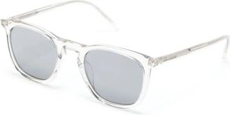 Saint Laurent Zonnebril - Heren - Zonnebrillen - Grijs - 49 MM - Accessoires