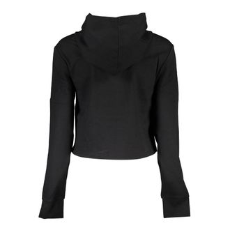 Calvin Klein Viscose-Blend Hoodie - Black