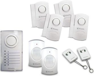 Atlantis Atlantis Allarme Senza Fili A09-va-e200-kit 1 Centralina Di Allarme