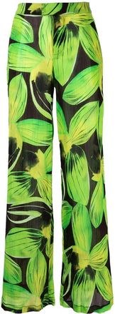 Louisa Ballou Womens Trousers Green