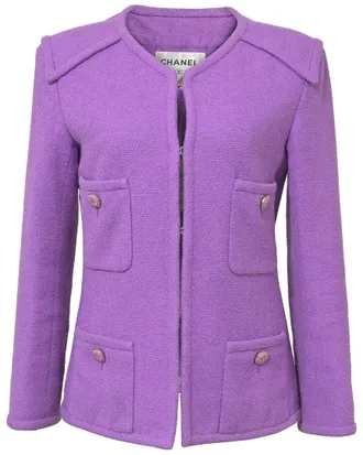 Chanel Cc Button Four Pockets Jacket (Authentic Pre-Loved)
