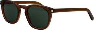 Saint Laurent Accessoires, unisex, Bruin, ONE Size, SL 28 Zonnebril