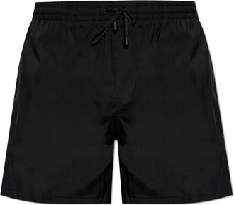 Balmain Drawstring Zwemshorts - Heren - Strandmode - Zwart - XS - Polyester - Badmode