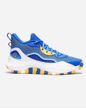 Under Armour Mens Curry 3Z 24 Shoes In Royal / White / Taxi