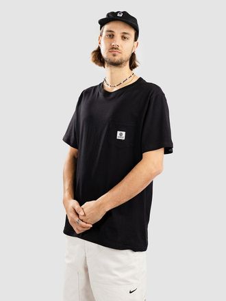 Element Basic Pocket Label T-Shirt schwarz