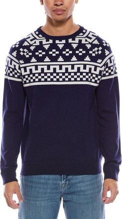 Brodie Fairisle Wool & Cashmere-Blend Crewneck Sweater