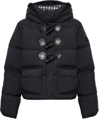 Ganni Mini Puffer in Future Nylon - - Jackets - Donna - Nero - M