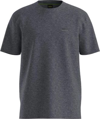 HUGO BOSS Logo-embroidered Cotton T-shirt