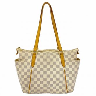 Louis Vuitton White Tote Bag (Pre-Owned)