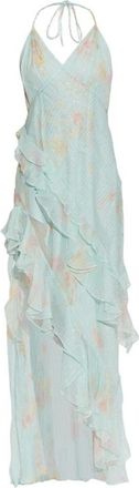 LoveShackFancy Abito in seta Vailo - - Dresses - Donna - Blu - M