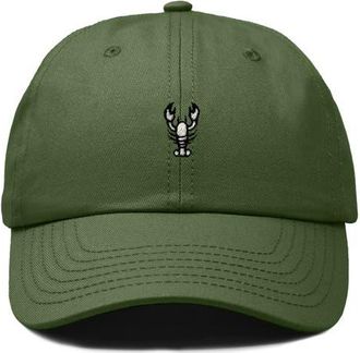 Dalix Lobster Dad Cap in Olive at Nordstrom