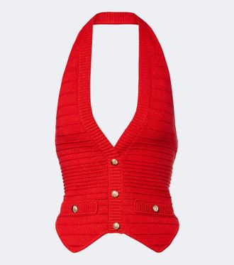 Retrof&ecirc;te Retrof&ecirc;te Tinsley knitted crop top