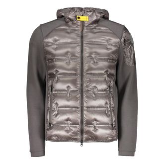 Parajumpers Down Jackets, male, Gray, Size: L Lightweight Jacket with Hood