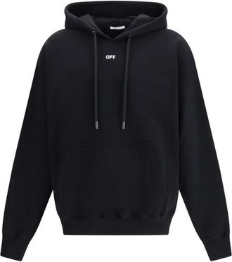 Off-white The Skate Hoodie - Heren - Hoodies - Zwart - S - Katoen - Hoodies & sweatvesten