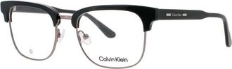 Calvin Klein Mens Green Round Eyeglass Frames Ck24103