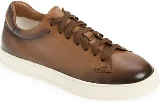 Doucal's Spencer Low Top Sneaker in Morgan Cuoio at Nordstrom, Size 44