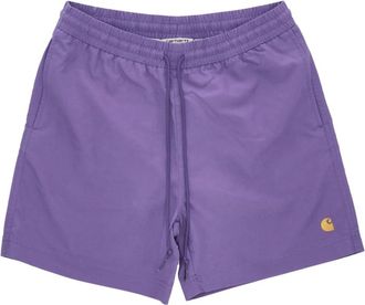 Carhartt Work in Progress Heren, Badkleding, Paars, Maat: XS Zijde