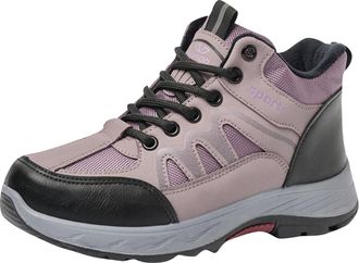 Generic Unisex Hiking Shoes, Rainproof Trekking Shoes Climbing Mountaineering Shoe Warm Anti-Slip Ankle Booties Fashion Lightweight Trainers Fur Lined Outdoor