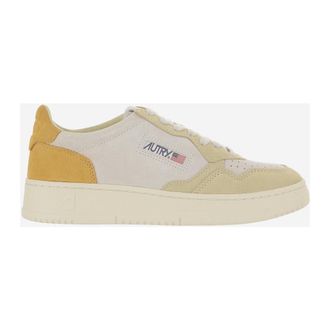Autry Sneakers, female, Beige, Size: 10 US Medalist Low Sneakers