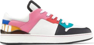 Jimmy Choo London Florent/M Mix Leather Trainers