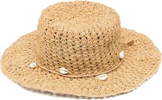 Sensi Studio Cappello a tesa larga Aguacate - Toni neutri