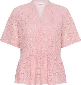 Saint Tropez Zanna SZ Blouse - Dames - Blouses - Roze - M - Overhemden