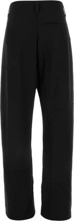 Kiko Kostadinov Womens Venari Trousers Black Wool Elastane