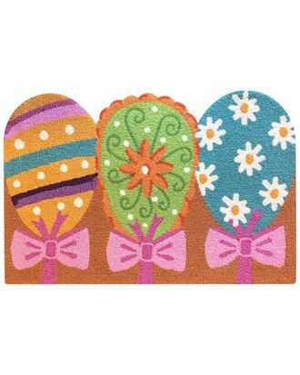 The Rug Market Easter Egg Scallop 24X36in Doormat