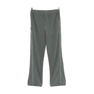 Issey Miyake Pantaloni Multi-Chiusura - - Trousers - Uomo - Grigio - L