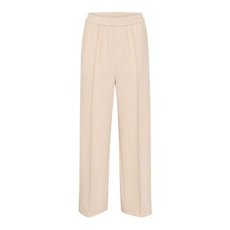 Inwear Broek - Dames - Straight fit broeken - Beige - 2XL - Broeken