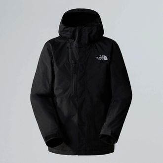 The North Face Freedom Jacket Mens Black Hooded Insulated Long Sleeve UPS1182