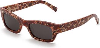 Marni Haicli Lava U96 Mens Sunglasses Brown Size 50