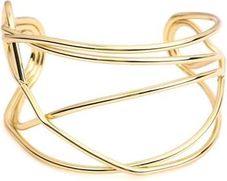 Panacea Open Wire Cuff Bracelet in Gold at Nordstrom