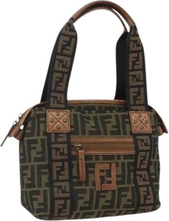 Fendi Pre-owned Handbags, female, Brown, Size: ONE SIZE Pre-owned Vintage Handbag