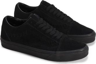 Vans Old Skool Sneaker in Crafted Stripe Black/black at Nordstrom, Size 10.5