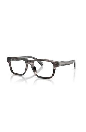 Dolce & Gabbana 51mm Rectangle optical glasses in Grey at Nordstrom