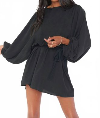 Show me your Mumu Larissa Dress In Black