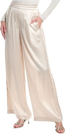 Brunello Cucinelli Broeken, Dames, Beige, M, M0C59P854N_C8905 Broeken