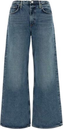 A Gold E Keira Jean in Downtown - Dames - Loose Fit Jeans - Blauw - W25 - Katoen - Jeans